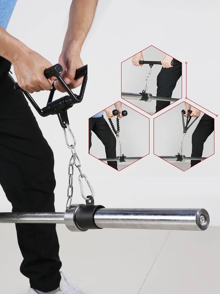 Leeper Barbell Pine Barbeling Fitness Line Trip Barbell Rubbing T Barbar Fixed Back Power Back Power Training