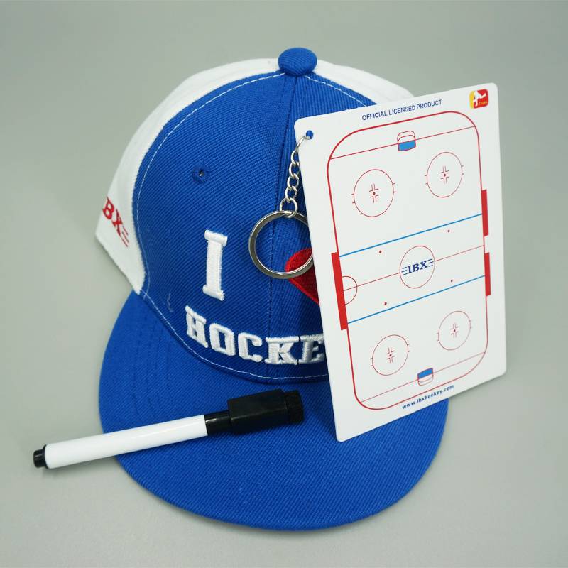Ice hockey star IBX mini ice hockey tactical board with whiteboard pen pocket tactical board coach equipment