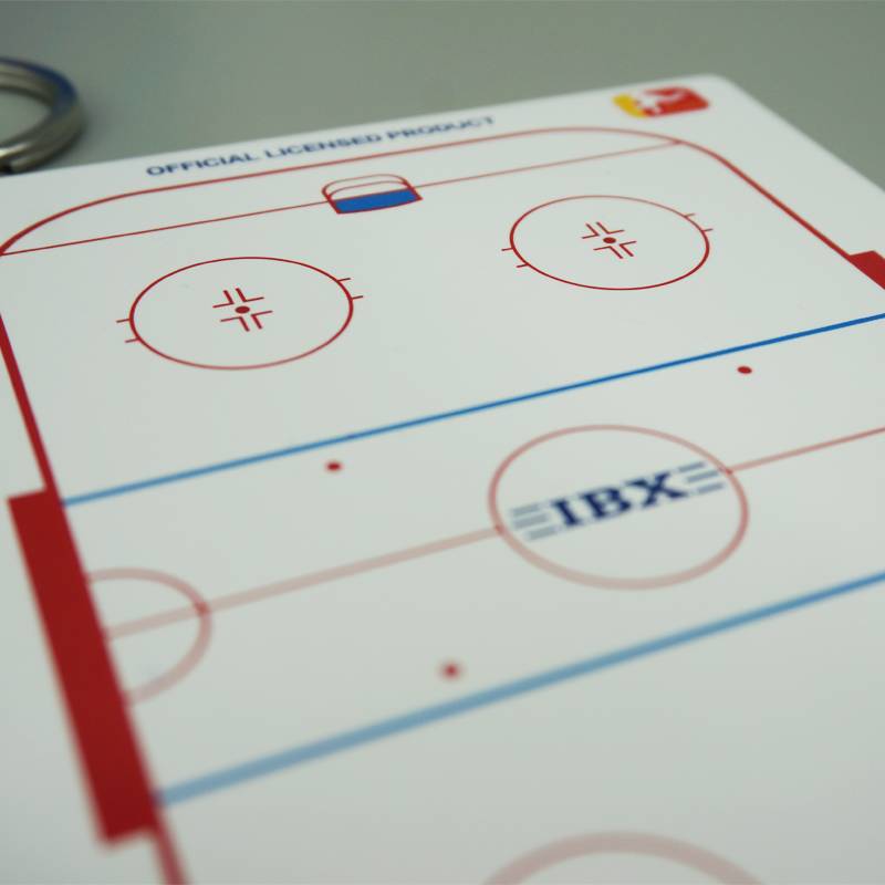 Ice hockey star IBX mini ice hockey tactical board with whiteboard pen pocket tactical board coach equipment