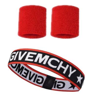 Children's basketball striped socks sports wrist protection letters head scarf head wearing long socks 61 six -one performance performance head jewelry