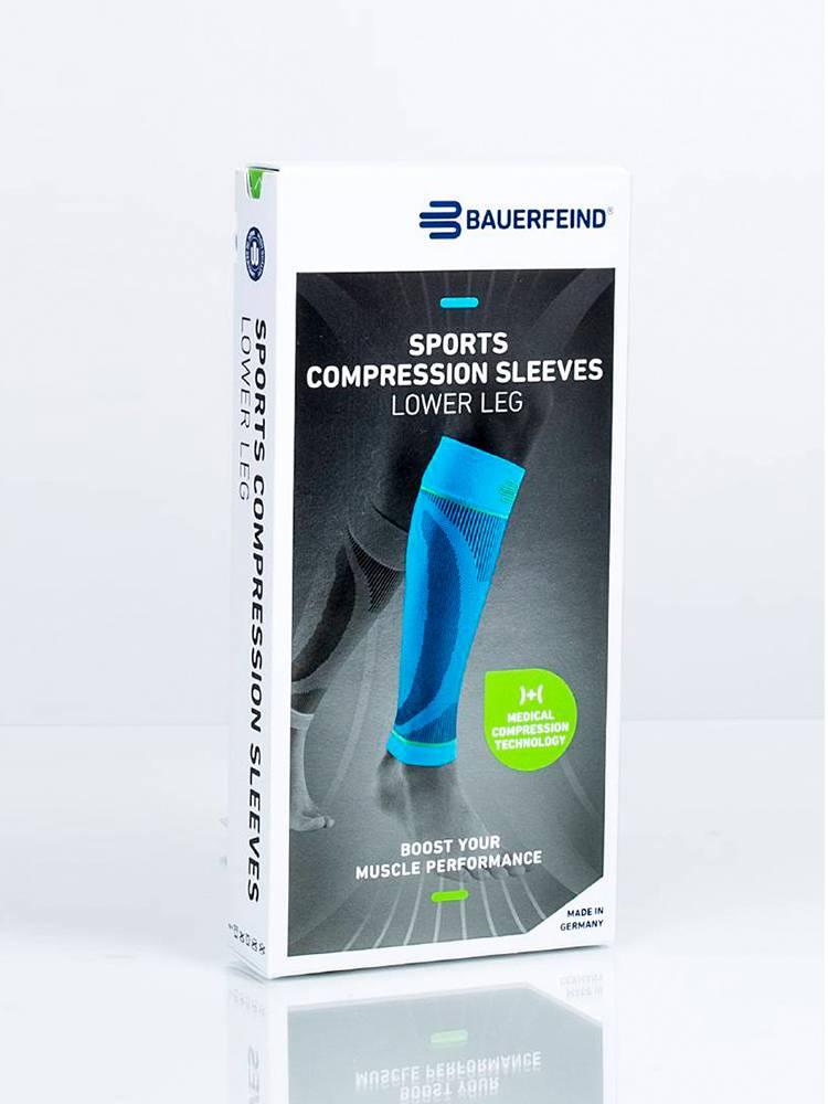 Germany-Bauerfeind/Guardian Professional Protective Basketball Fitness Marathon Compressed Calf