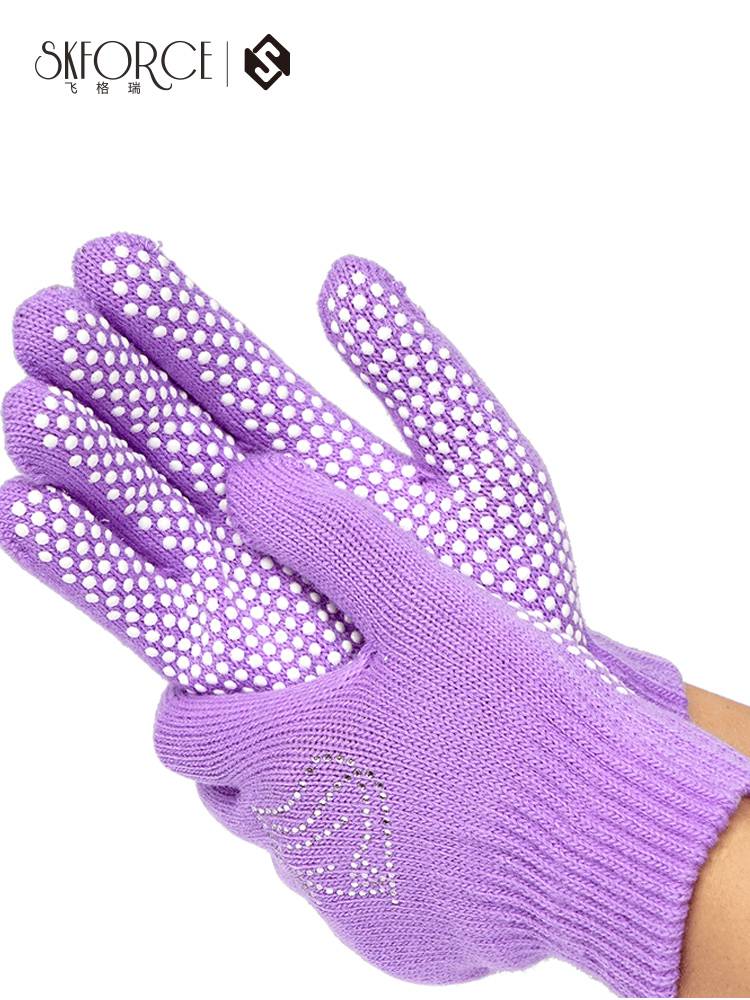 Figre, children's skating skating gloves, men's and women's training in scalding, and adult water-proofing