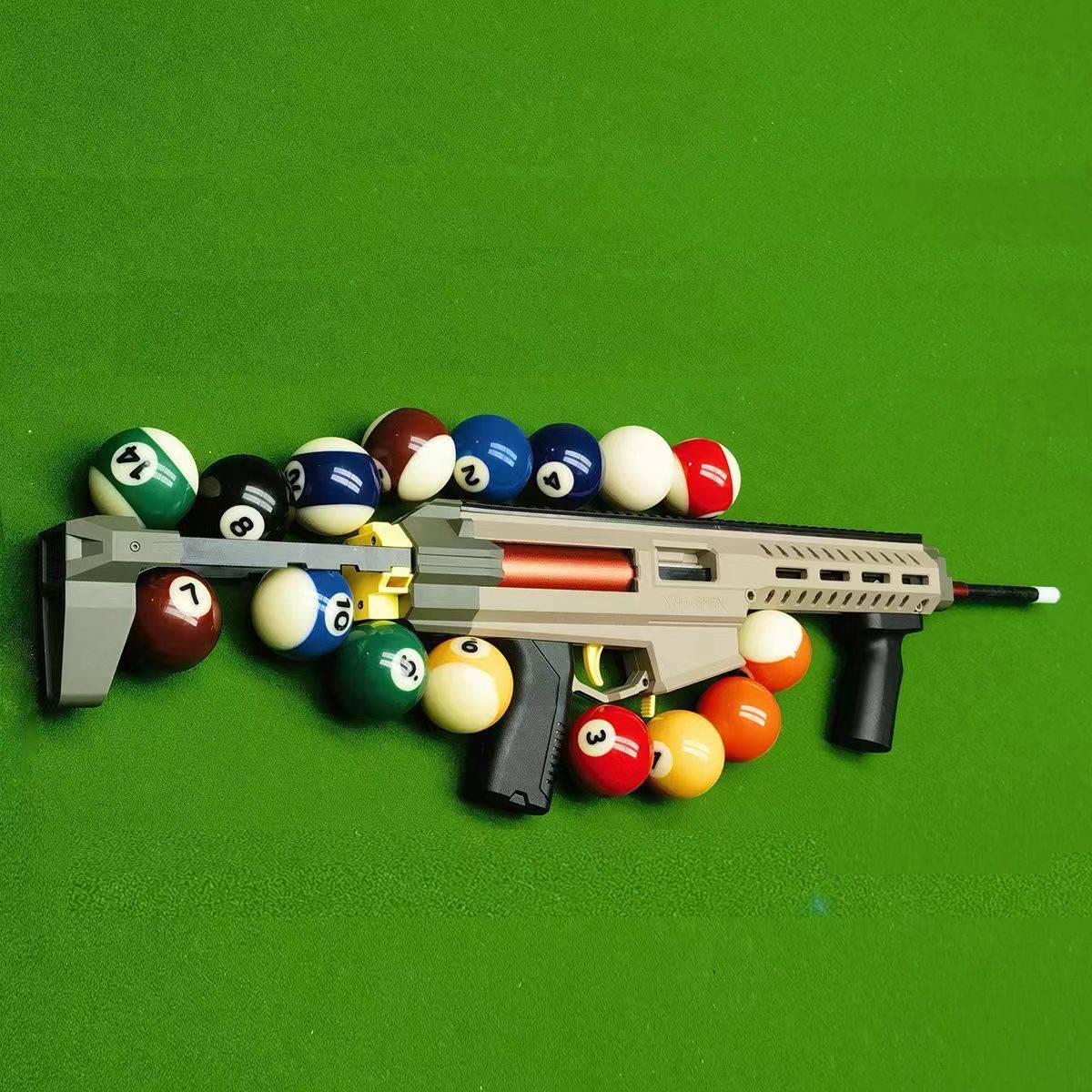 Billiards automatic shot shooting club auxiliary Taiwan shot automatic club platform club rotor head adult toy gun