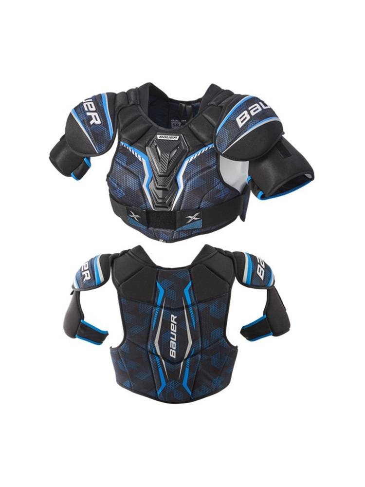 New Boss/BAUER X Ice Hockey Protective Set Youth Adults Protecting the chest, elbow -legged ice hockey equipment