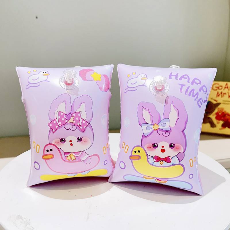 Purple little rabbit thickened triangular model [suitable for 25-60 catties]