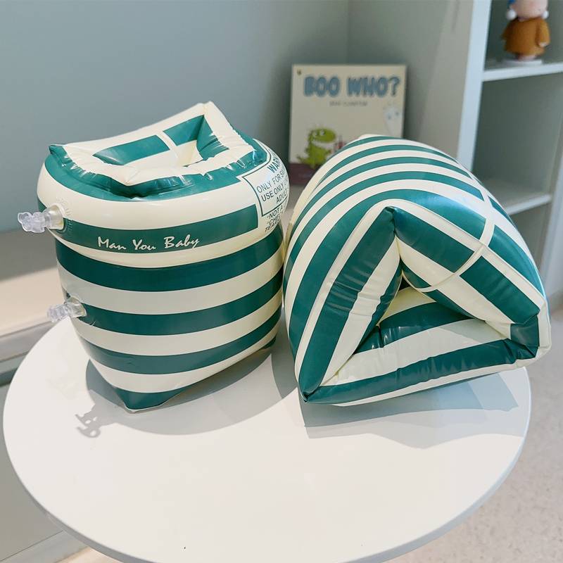 Retro green stripes [30-160 catties of children's adult general models]]