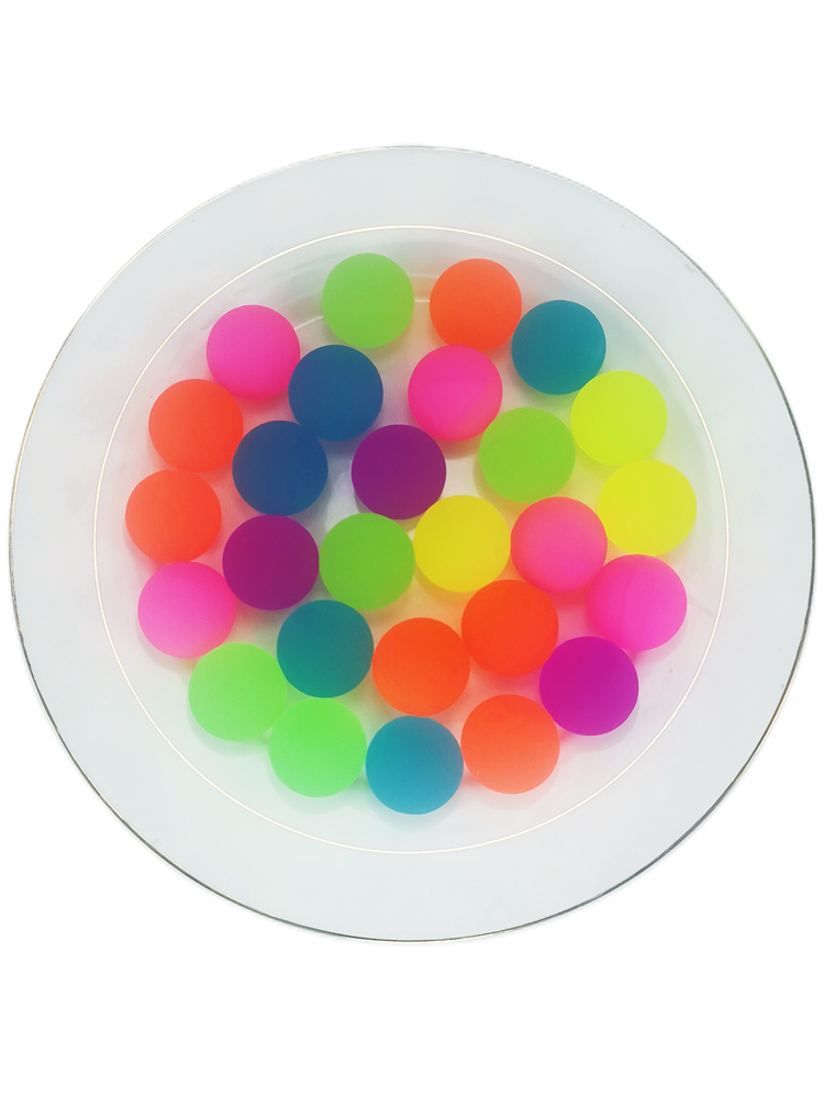 No. 32 pure color night light elastic ball one yuan capsule ball jump jump ball bouquet jumper Dragon ball ball floating water toy ball