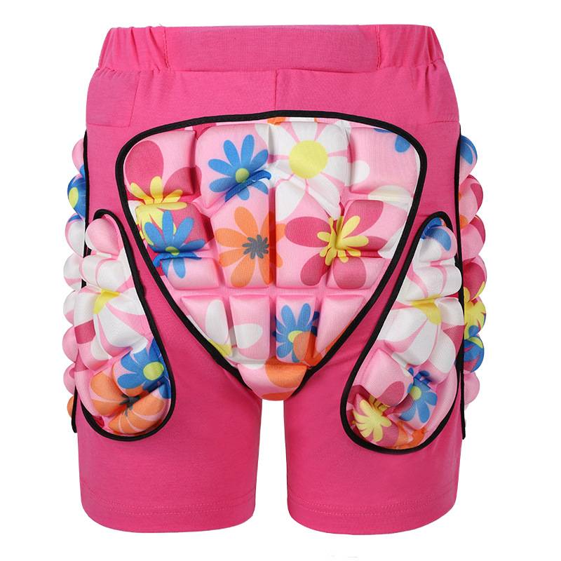 Ski protective gear anti -pants pad adult children's wheel skating equipment short pants and elbow knee knee -care pants inside