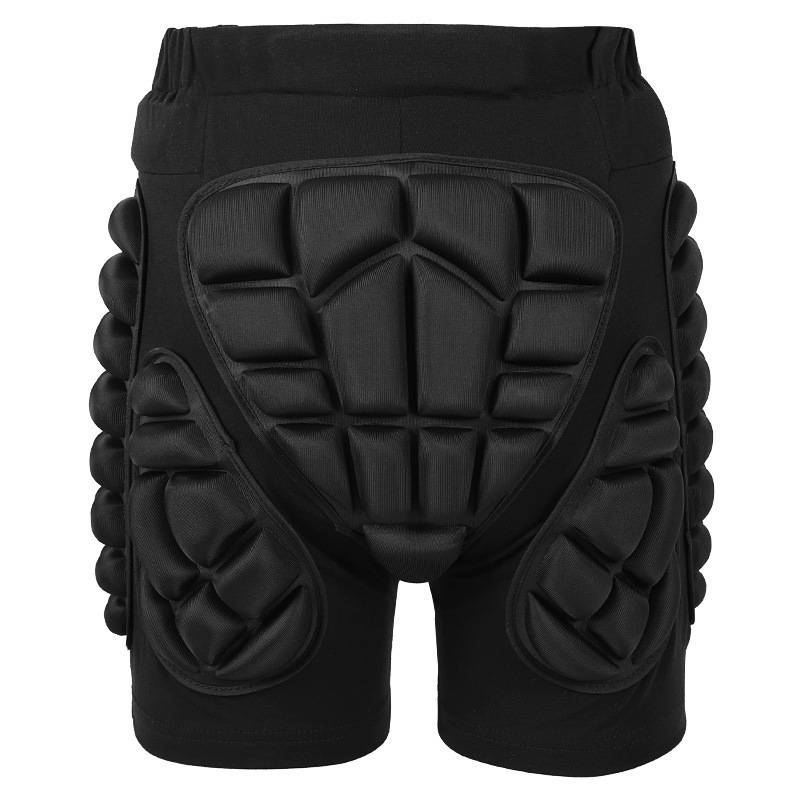 Ski protective gear anti -pants pad adult children's wheel skating equipment short pants and elbow knee knee -care pants inside