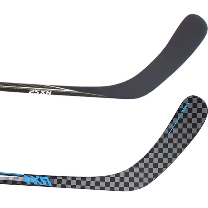 A first-school roller skater pole for a grown-up, land-based hockey-boy