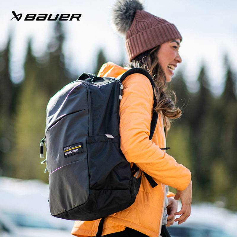 New product bauer ice hockey schoolbag backpack Bauer ice hockey souvenir birthday gift large -capacity computer bag travel