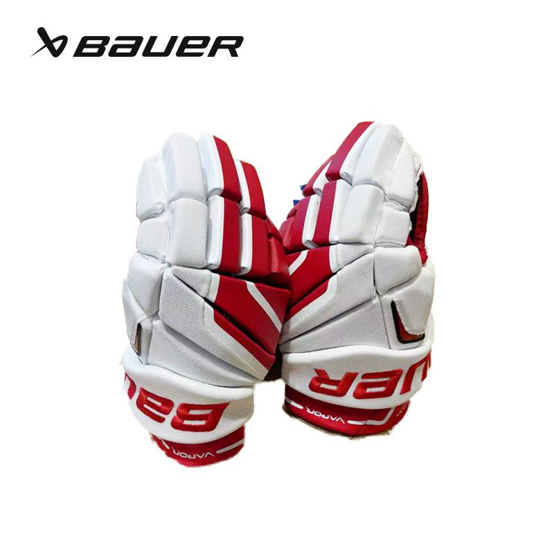 X80 glove adult 14 -inch white red