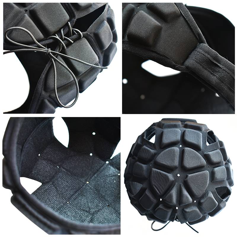 Rugby helmet football goalkeeper basketball anti -collision helmet thickened ice hockey slide helmet anti -collision protection gear equipment