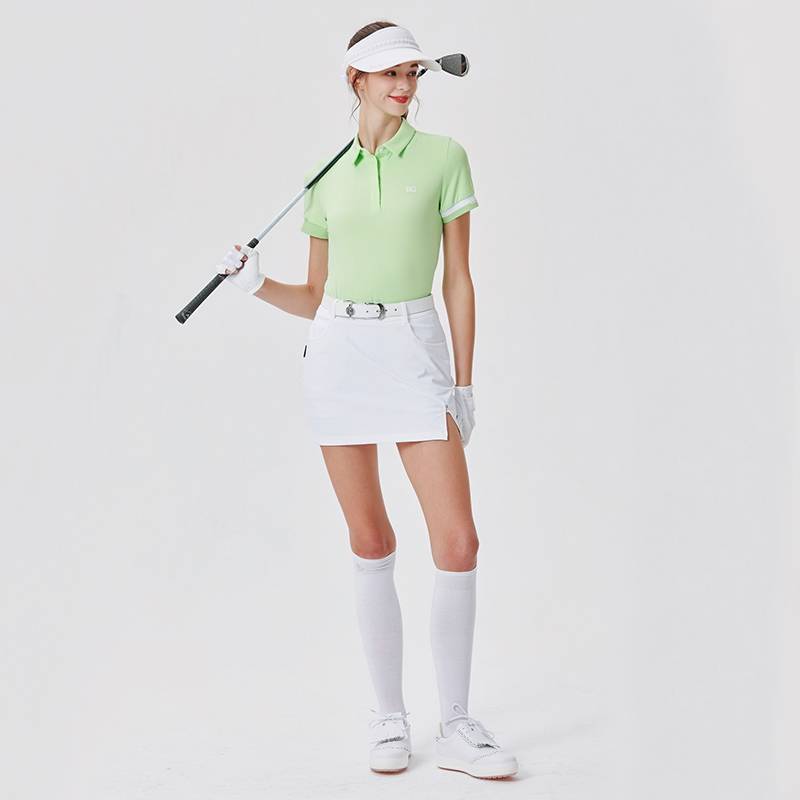 2024 Golf clothes Short -sleeved T -shirt Men and Women Couples Sports POLO Shirt Ice Switter Fast Fashion Jersey