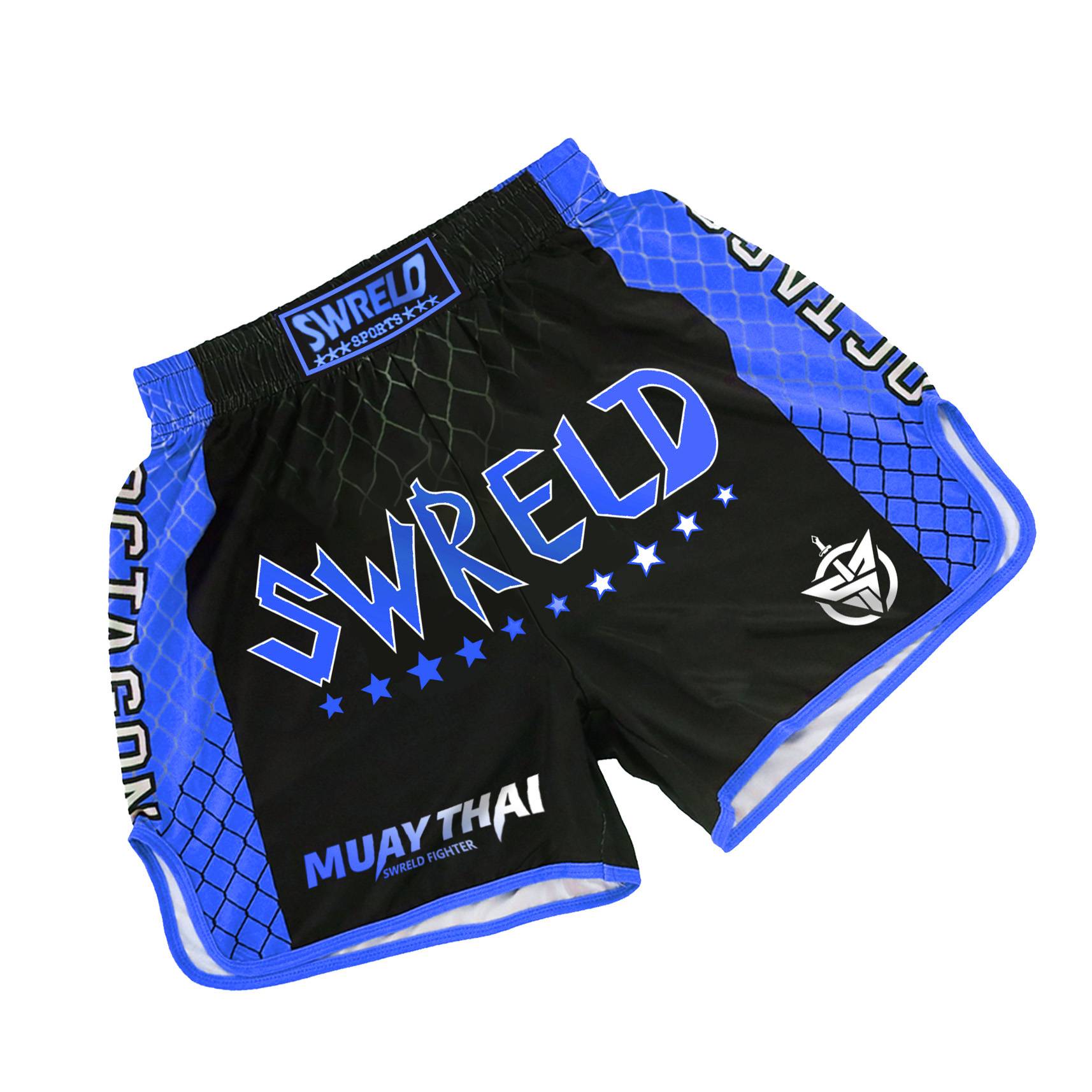 Comprehensive fighting professional Sanda men and lady MMA toxic liquid Muay Thai boxing shorts boxing competition training fighting