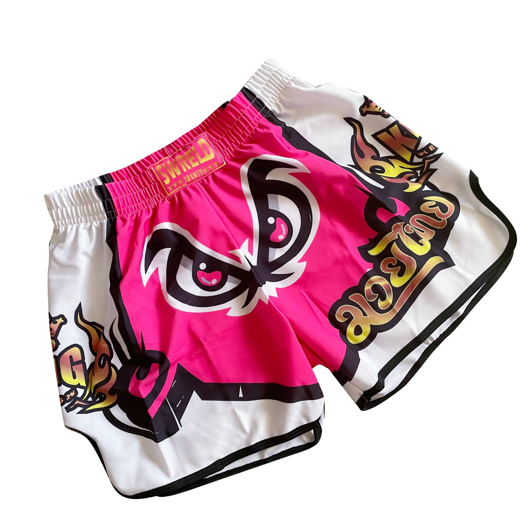 Comprehensive fighting professional Sanda men and lady MMA toxic liquid Muay Thai boxing shorts boxing competition training fighting