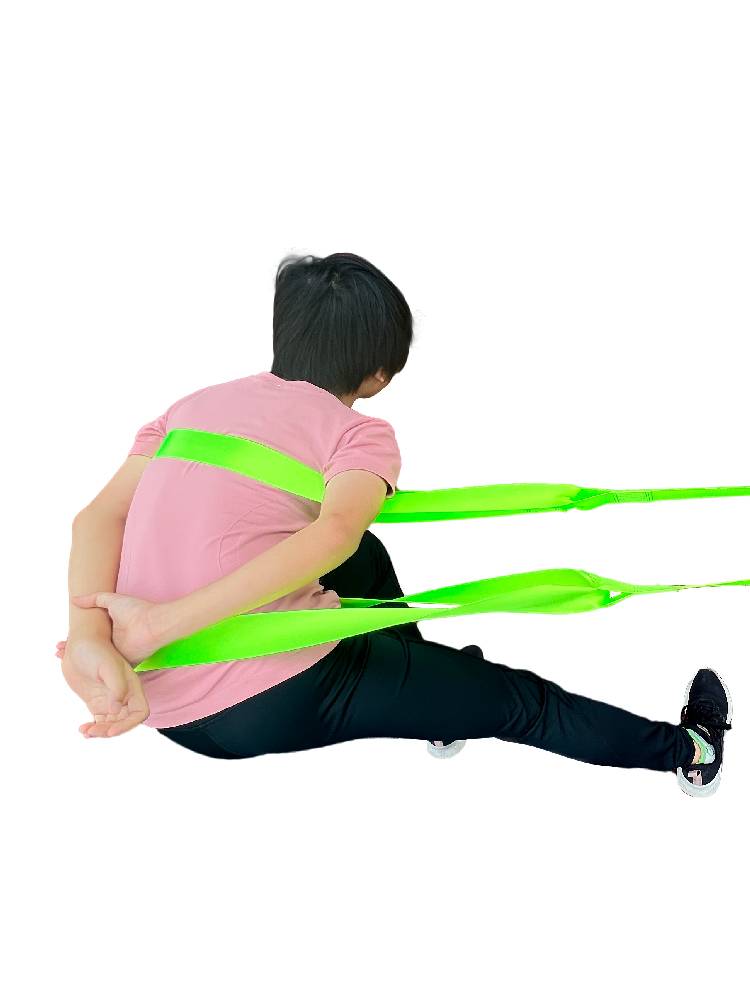Swing-truck belts with short-track roller-land training belts to strengthen skating bends and pulls