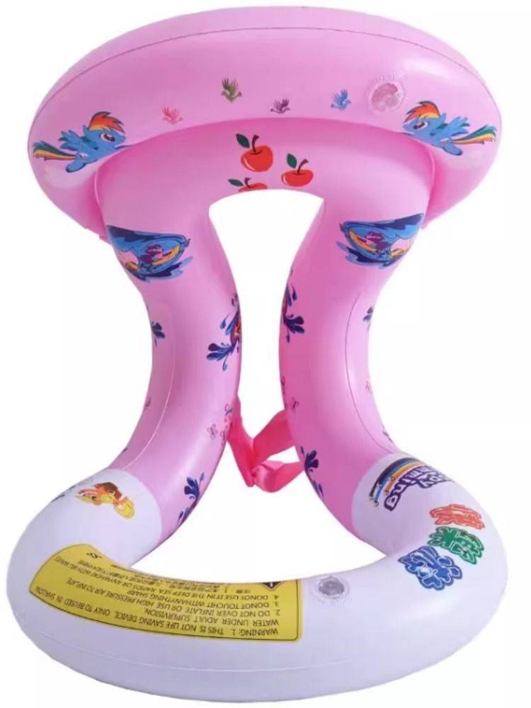 Those who wearable children's swimming rings pools, float rings inflatable buoyant vest thickened swimming rings anti -side double -layer