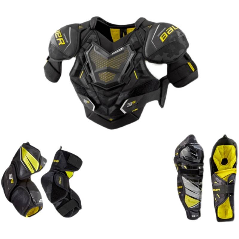 21 years new bauer/Ball 3S ice hockey protective teenager adults protect the chest, elbow, legs, ice hockey equipment