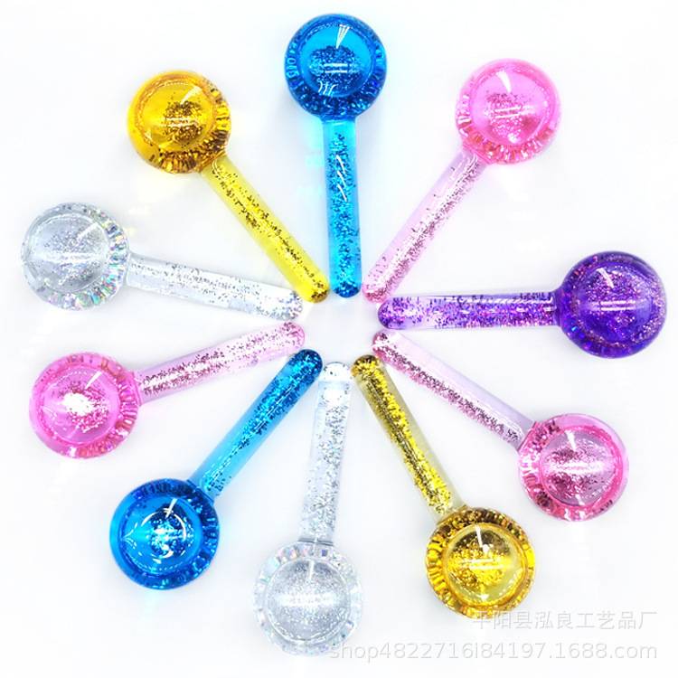 Ice wave crystal ball edema edema energy ice applied tight glass popsicle pops up boring hot compress enlargement eye bubble eyes