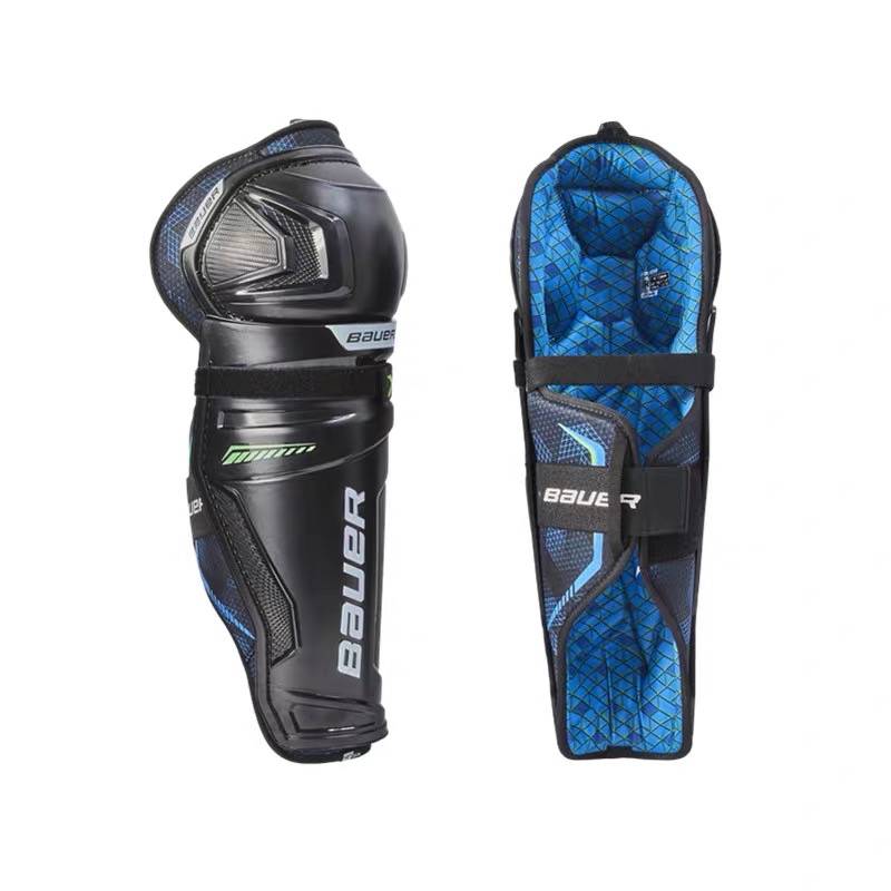 21 years new bauer/Ball X teenager adult ice hockey protective breasts to protect the leg and protect the elbow knee pad equipment