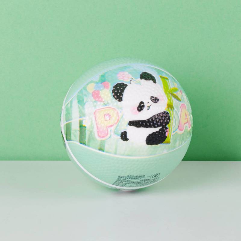 12cm panda ball green 1