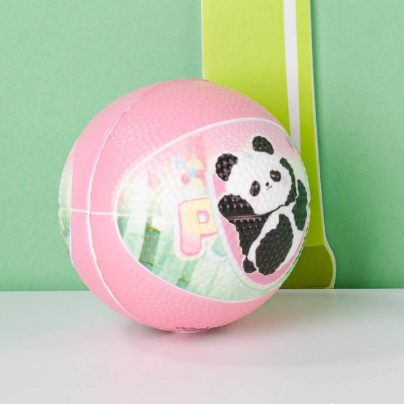 12cm panda ball pink 1