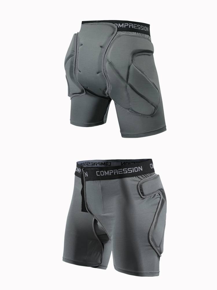Thickened anti -crashing pants fart wheel skating skating skating sports elbow knee -care, convenient buttocks shorts