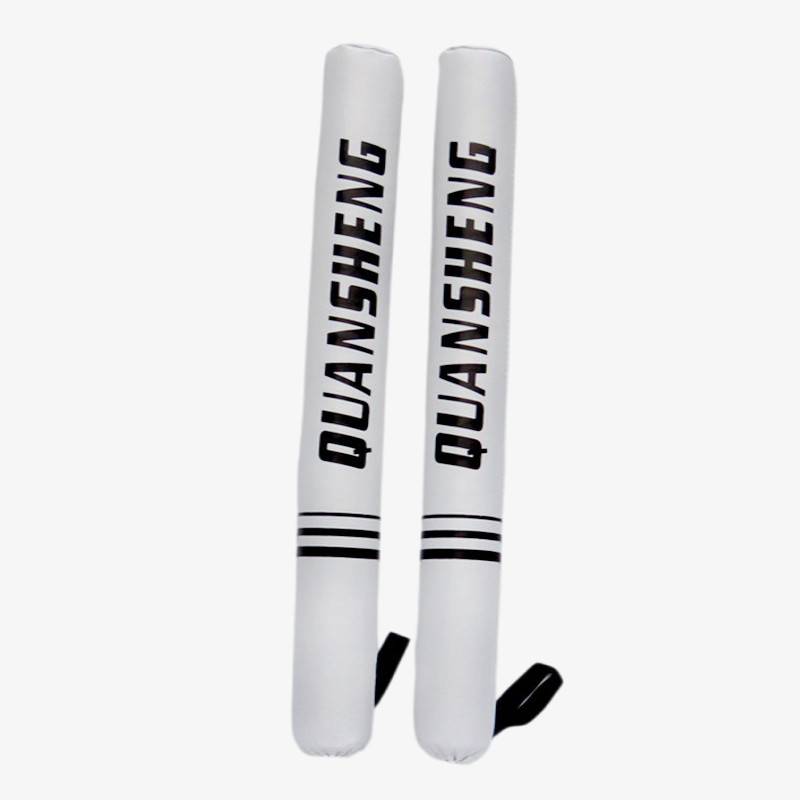 A pair of soft stick targets (white)
