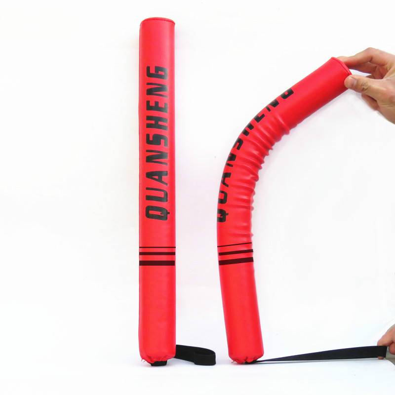A pair of soft stick targets (red)