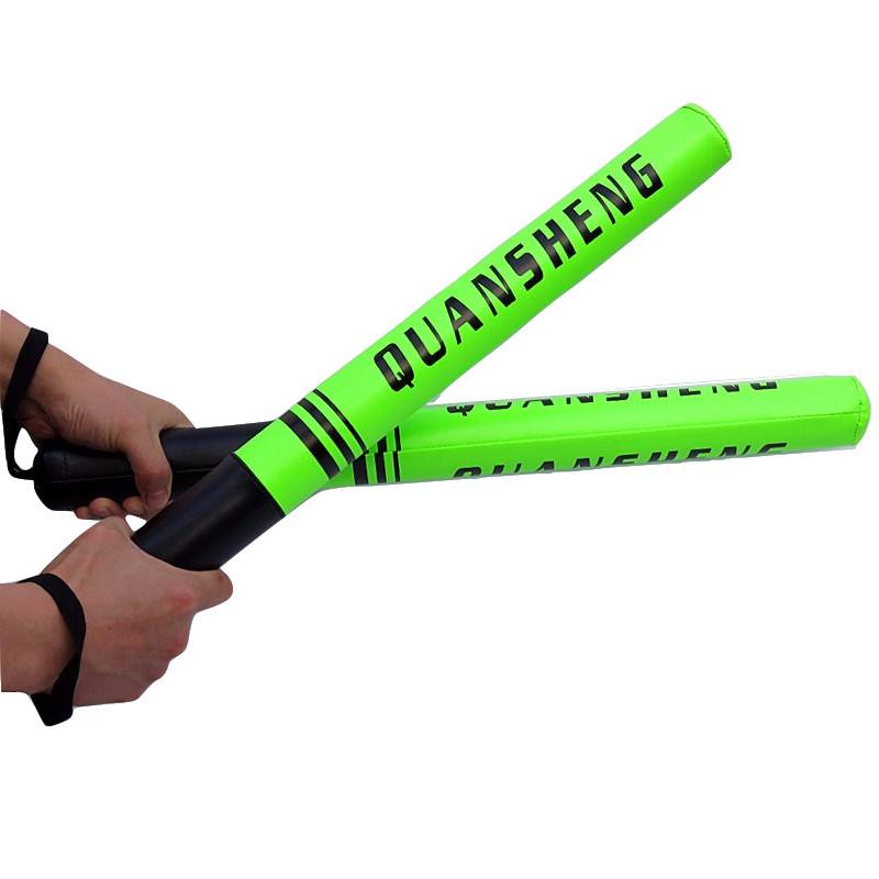A pair of upgrade stick targets (green)