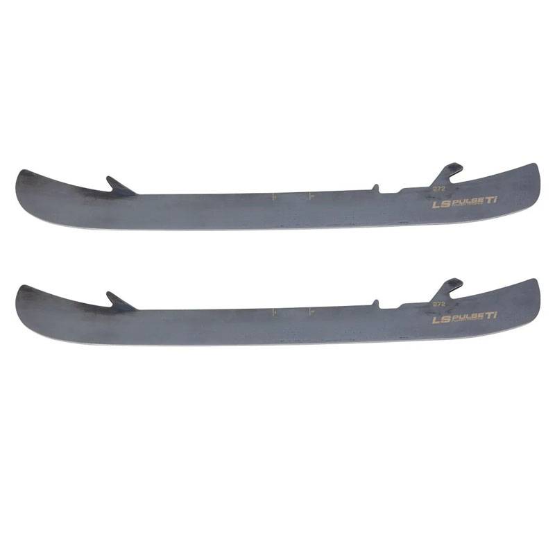 New BAUER TI Ice Hockey Sweet Steel Ball Ice Knife Shoes Contains Titanium Black Knife Steel High -end Blade Blade blade