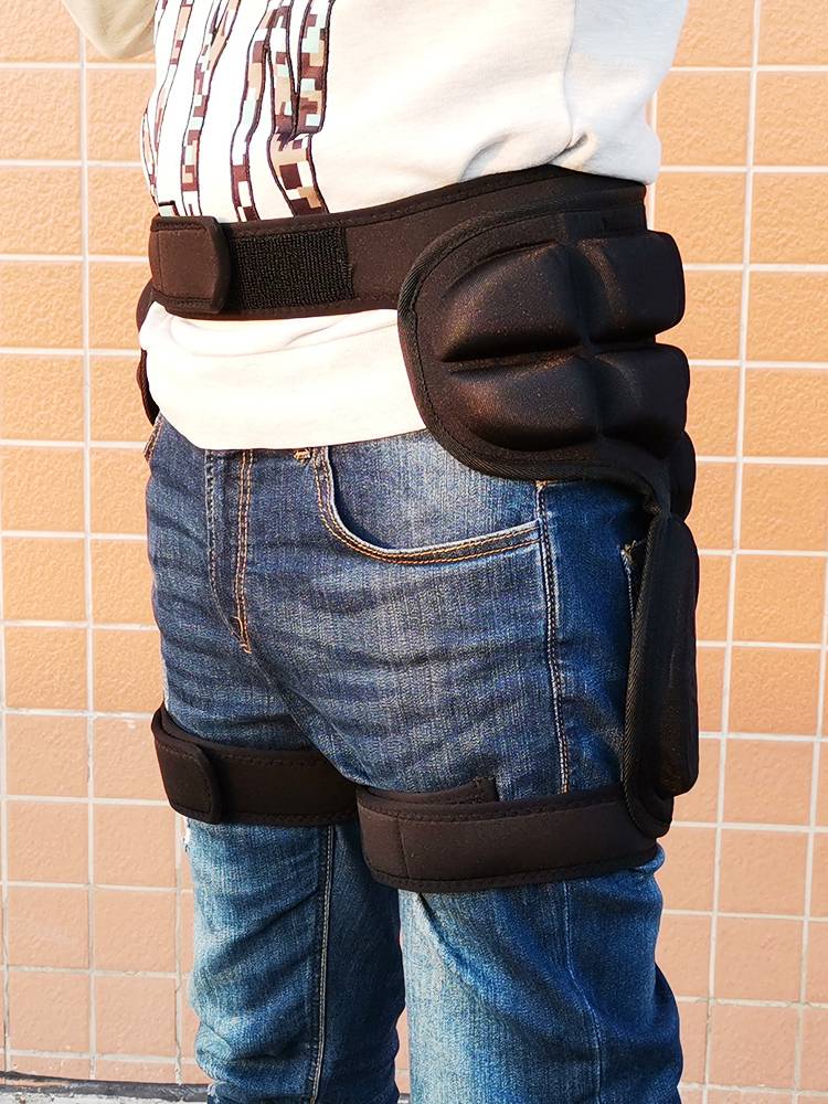 Adult thickened anti -drop pants wheel slippery ice -like skating hip trousers skiers skateboard skateboarding buttocks outside wearing