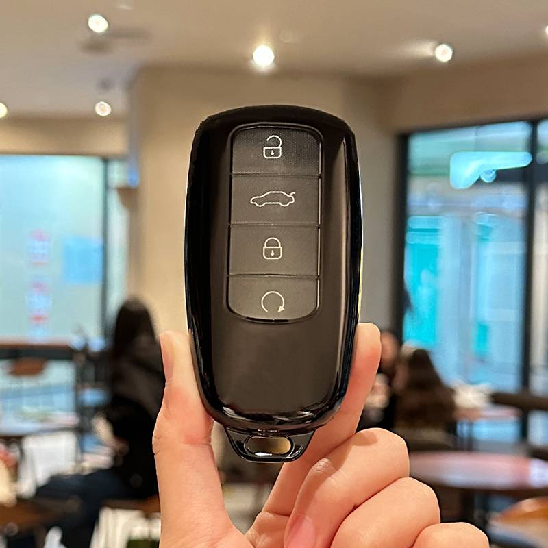 Chery C model [Transparent Black] Single key set