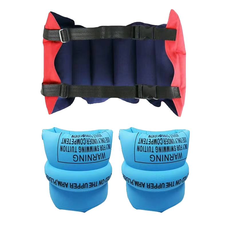Back floating swimming ring waist, swimming swimming ribbon, floating belt, inflatable belt, male and female adult children's abdomen belt