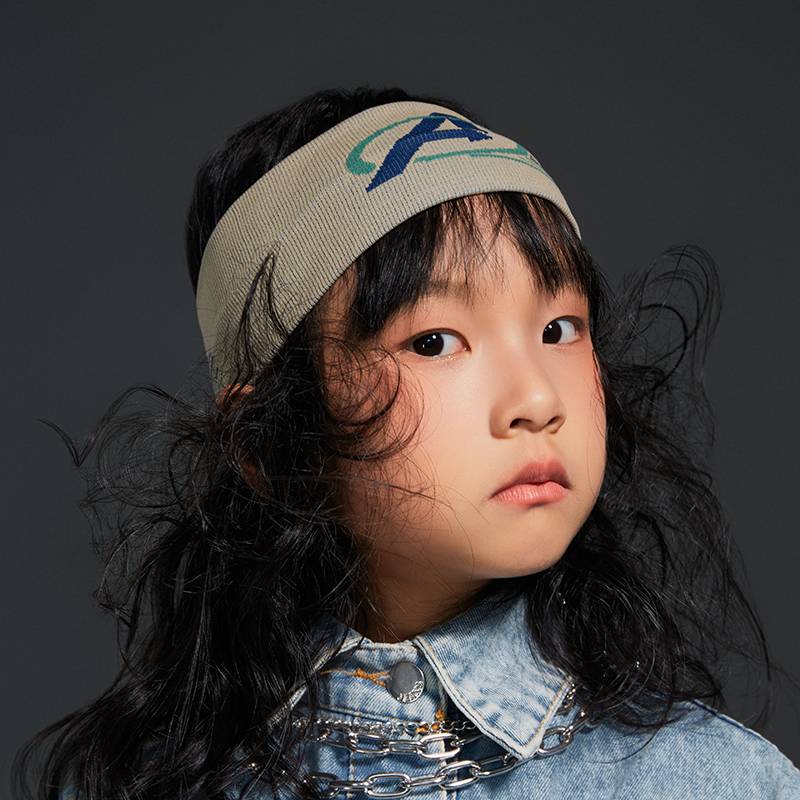 Summer children's movement hair with male and female babies with a cool run street dance sports meeting accessories nursing forehead hair ornament