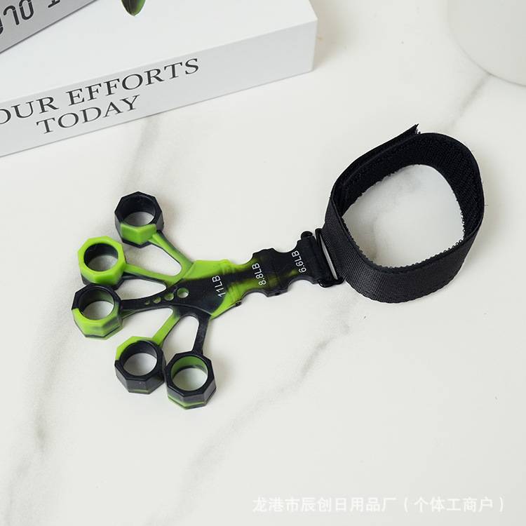 Camouflage green suit "Two Silicone and One Wiring Belt"