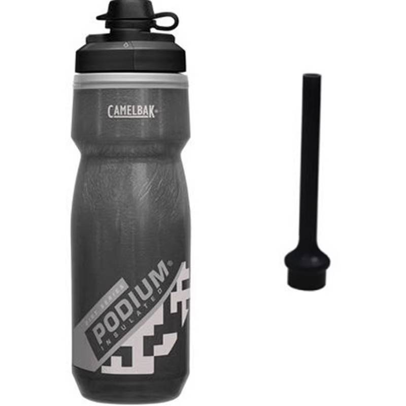 Carbon black 620ml double -layer with dust cover long tube ice hockey pot