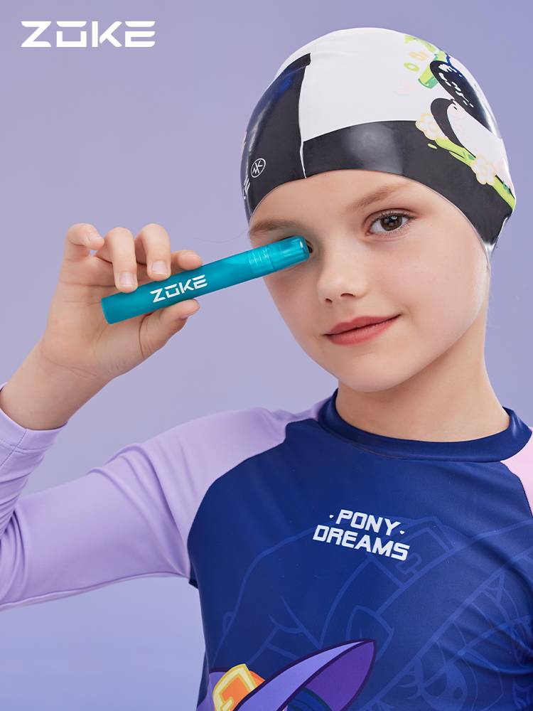 Zhouke Swimming Mirror Waterproof ZOKE Swimming Cursor Anti -fog Spray Spray Spray Mirror Helpless Fhillers