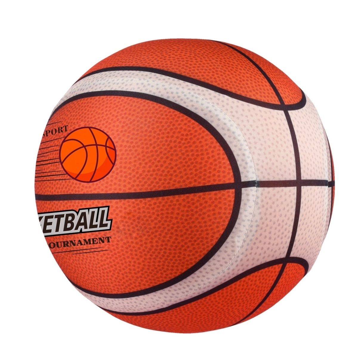 Muteball training basketball and frame adult home with no sound, number five, number seven