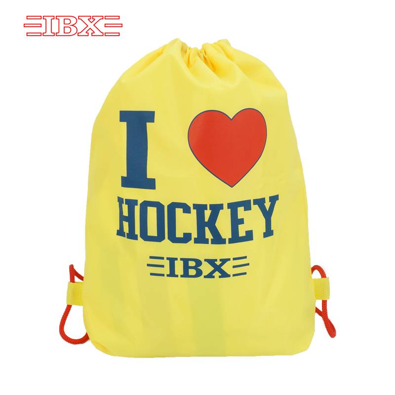 Ice hockey teenager IBX drawing rope back bag ice hockey professional equipment ice ball roller skating fan supplies multi -color backpack