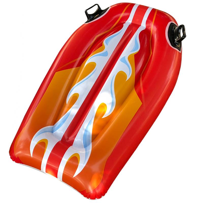 Children's inflatable swimming circle kindergarten bubble summer water skating kick board children's drama water bed handle handle row
