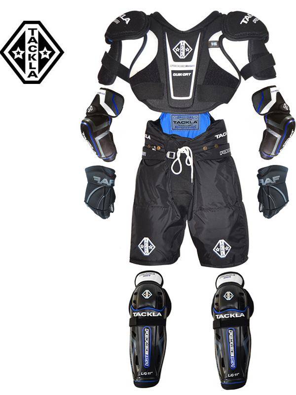 Tackala ice hockey protective ice hockey chest protection pants anti -trousers legged elbow cocoa hockey sleeve