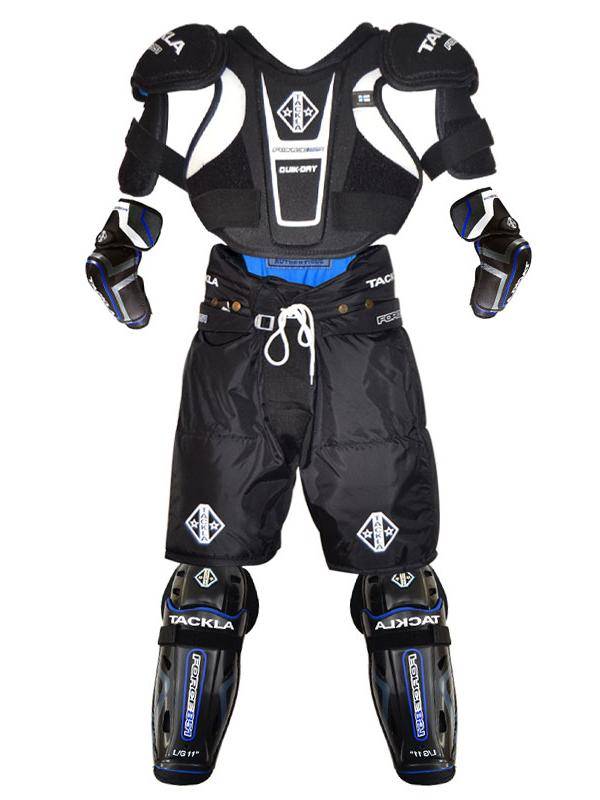 Tackala ice hockey protective ice hockey chest protection pants anti -trousers legged elbow cocoa hockey sleeve