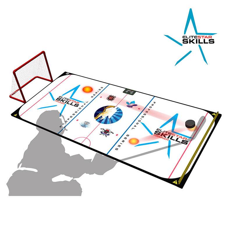 New authentic electronic intelligent ice hockey training dial -up board portable shooting cushion practice board household practice