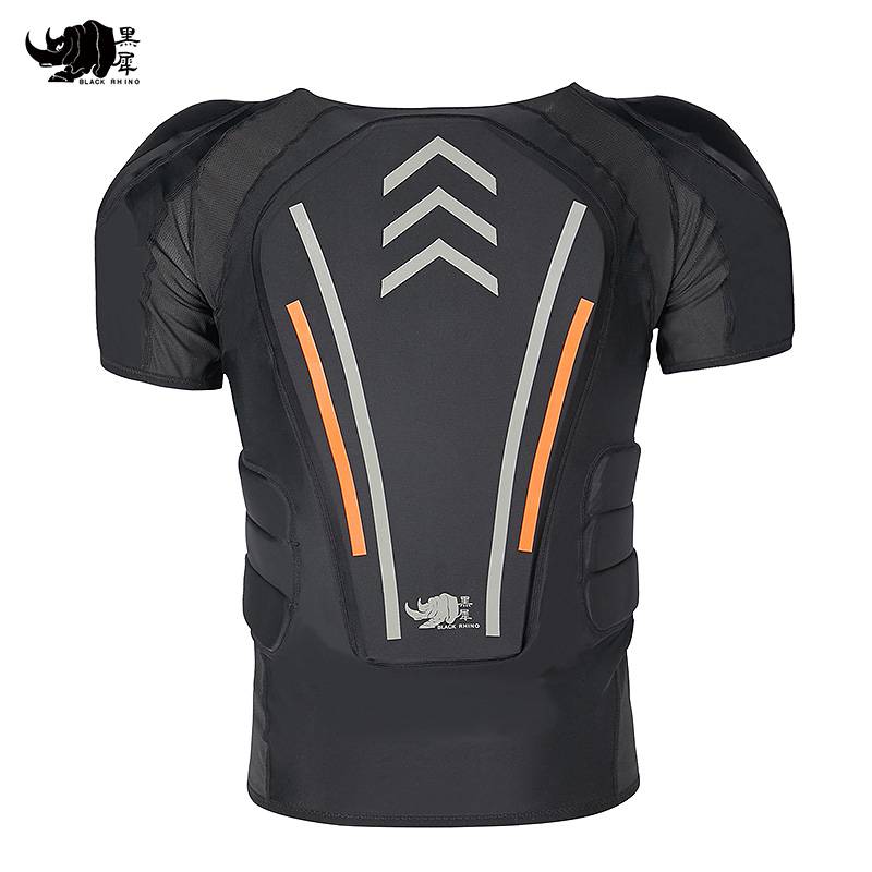 Black-crystal skiing to protect your vests, your back, your shoulder, your chest, your waist