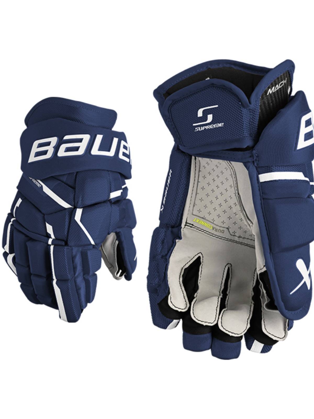 Bauer Ball Mach Hocochaling Gloves Adult Youth Children's Children's Worked Hockey Protective Skating Protection Training