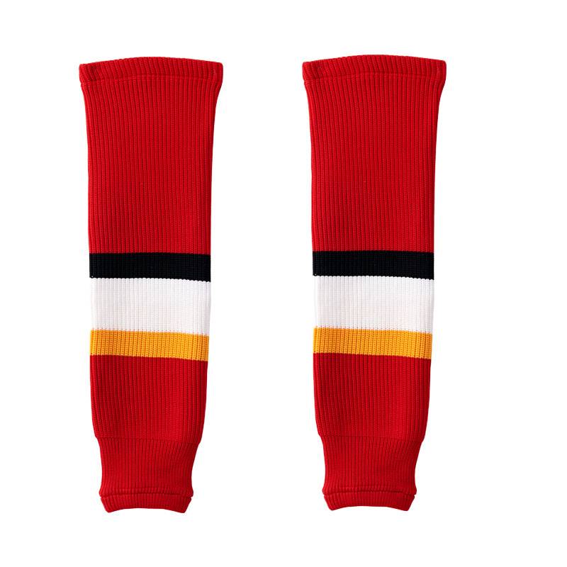 Ice hockey leg socks, firming wool, warm and wear -resistant children, adults, adult legs, socks, sock socks, ice balls, ice, leggings