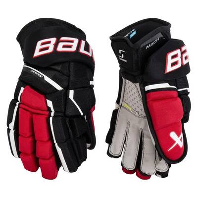 Youth 12 inches black red