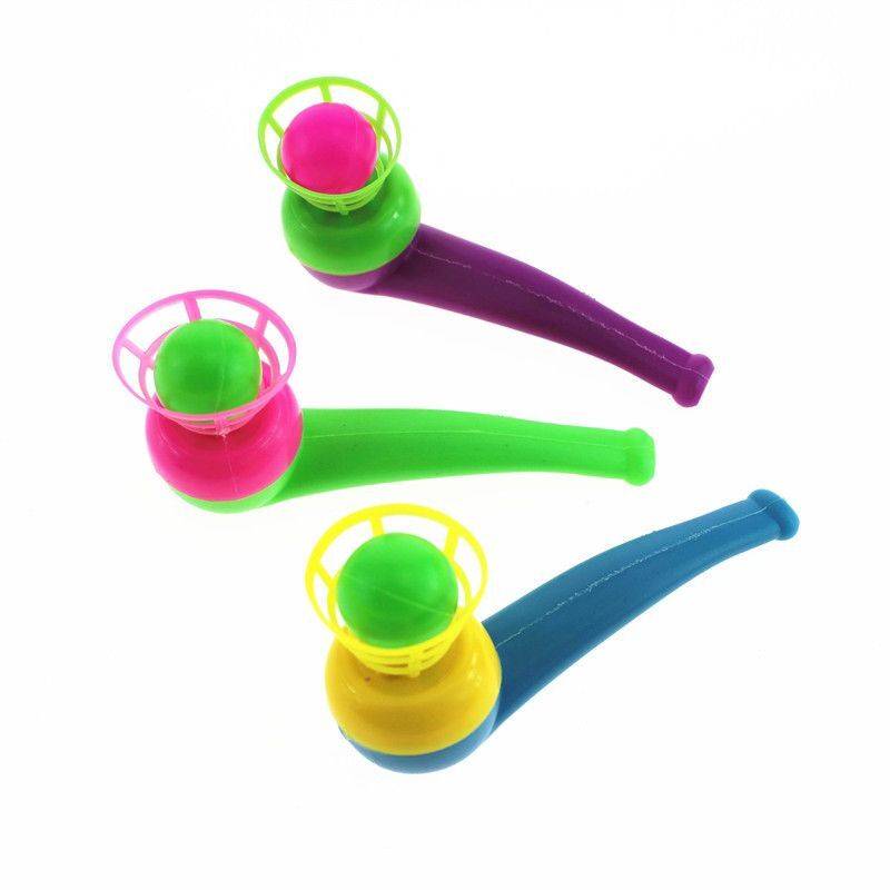Hanging ball blowing children blowing ball game magic suspended ball phenomenon outdoor sports male girl girl kindergarten small toys